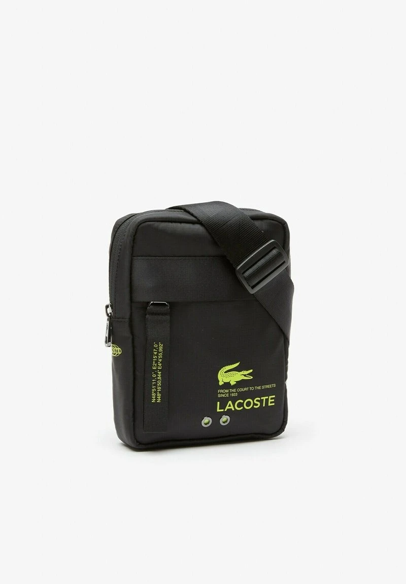 Lacoste UNISEX - Umhängetasche - Noir Lime 5 Lacoste UNISEX - Umhängetasche - Noir Lime – Bild 3