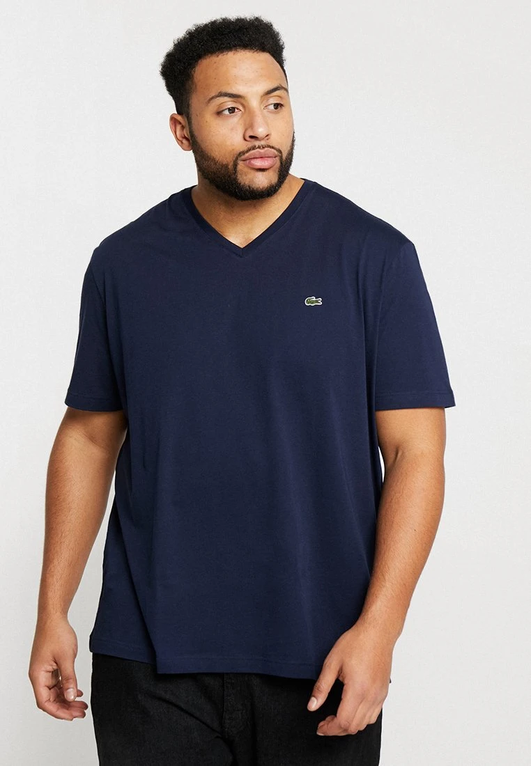 Lacoste T-Shirt Basic - Navy 3 Lacoste T-Shirt Basic - Navy