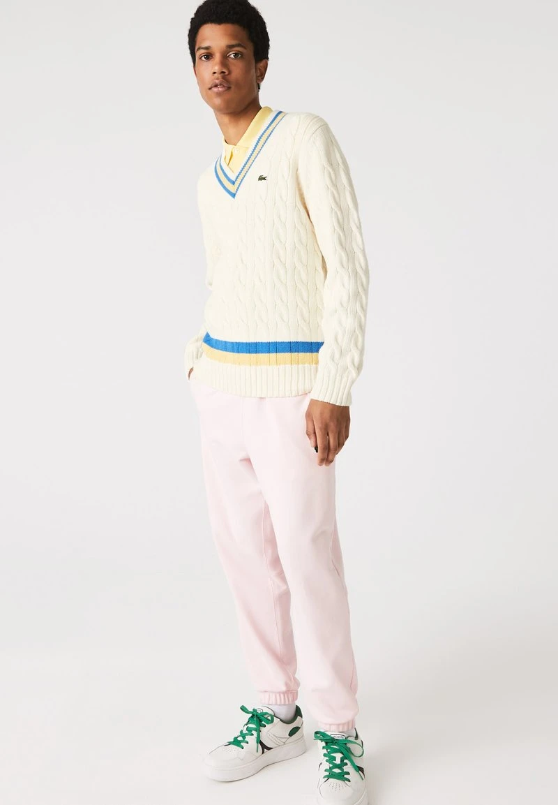 Lacoste Strickpullover - Flour/yellow-marina 3 Lacoste Strickpullover - Flour/yellow-marina