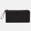 Lacoste DAILY LIFESTYLE SLIM ZIP WALLET - Geldbörse - Noir -Lacoste 01c158d7390b469ca3a712c3efe78ea0