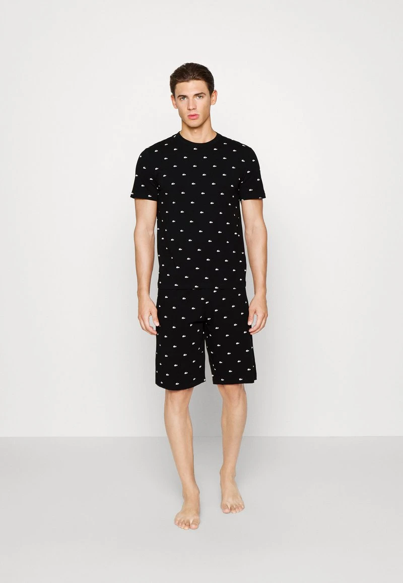 Lacoste SET - Pyjama - Black/white 3 Lacoste SET - Pyjama - Black/white