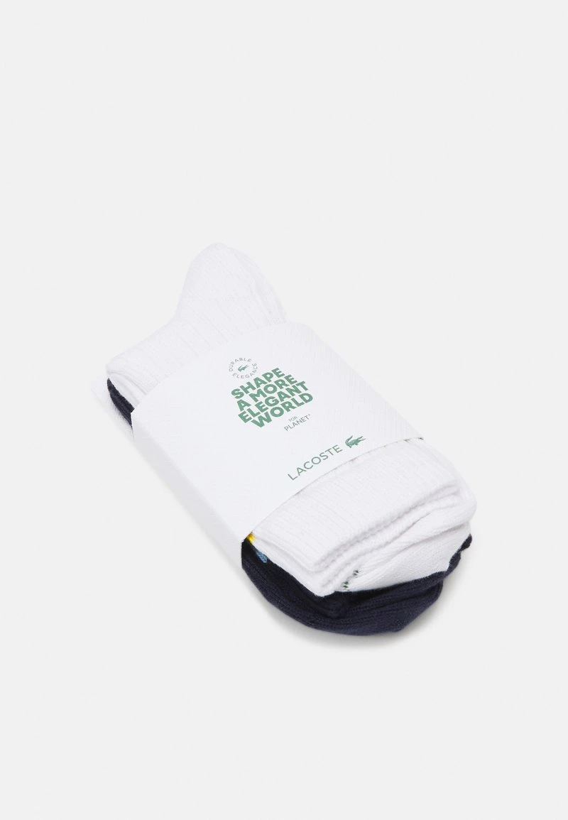 Lacoste 2 PACK - Socken - White/navy Blue/overview/tarragon/pistil 5 Lacoste 2 PACK - Socken - White/navy Blue/overview/tarragon/pistil – Bild 3