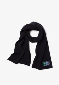 Lacoste Schal - Bleu Marine -Lacoste 05e6a11104e04043ba5d0c5acbca9585