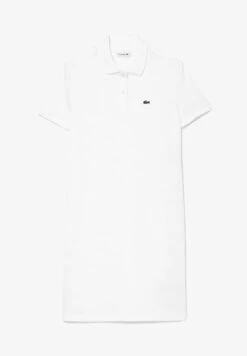 Lacoste Jerseykleid - Blanc 12 Lacoste Jerseykleid - Blanc -Lacoste 076b6d7e6d554e678af9b2115a590479