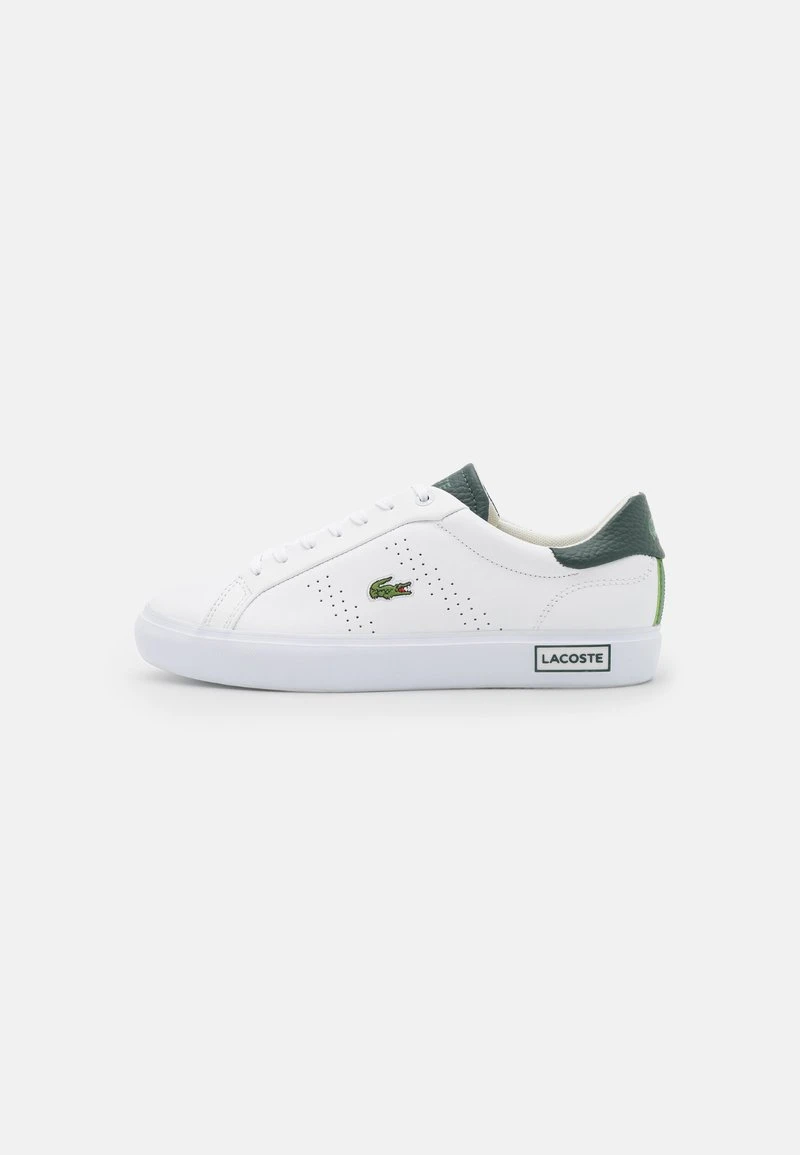 Lacoste POWERCOURT 2.0 - Sneaker Low - White/dark Green 4 Lacoste POWERCOURT 2.0 - Sneaker Low - White/dark Green – Bild 2