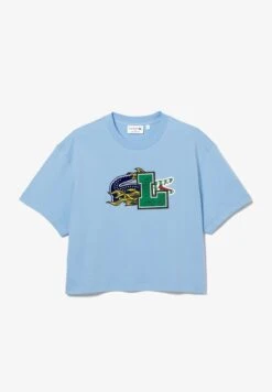 Lacoste T-Shirt Print - Bleu 9 Lacoste T-Shirt Print - Bleu -Lacoste 091e4eb5df1e4892bcea7cda77508695 1