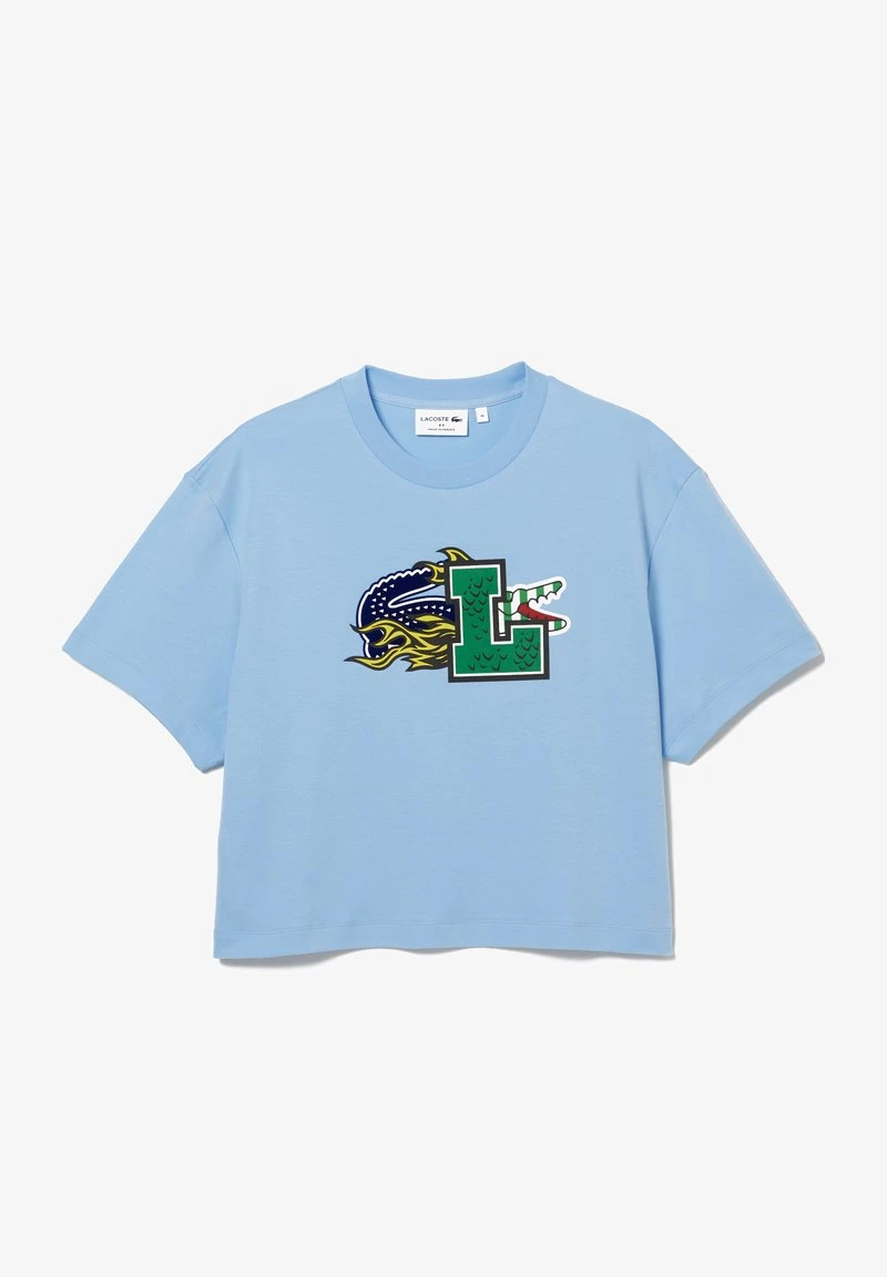 Lacoste T-Shirt Print - Bleu 4 Lacoste T-Shirt Print - Bleu – Bild 2