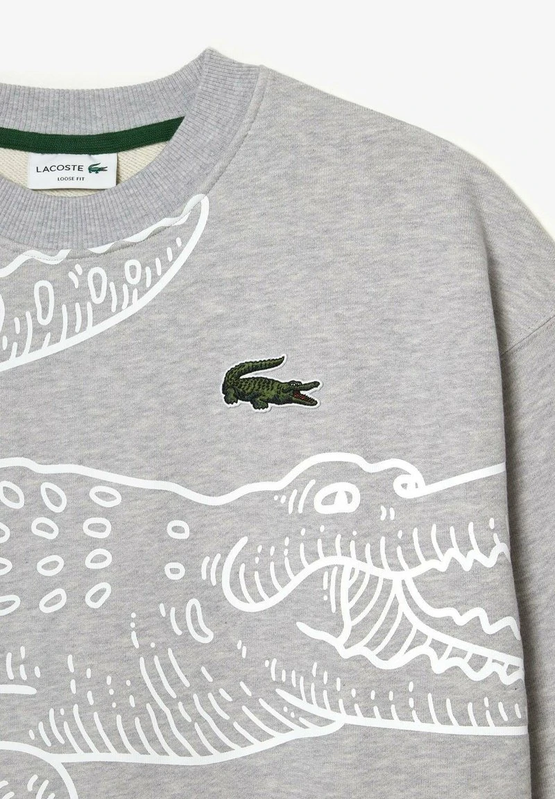 Lacoste Sweatshirt - Gris Chiné 8 Lacoste Sweatshirt - Gris Chiné – Bild 6