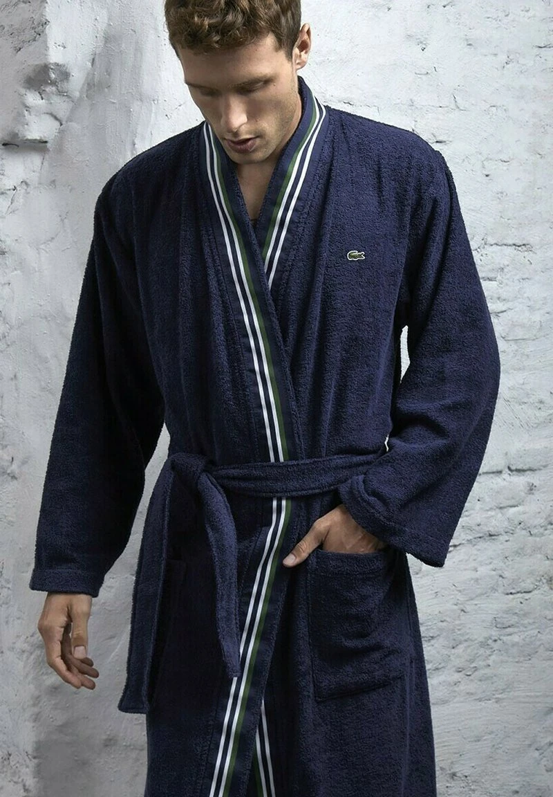 Lacoste BADEMANTEL LCLUB - Bademantel - Navy 6 Lacoste BADEMANTEL LCLUB - Bademantel - Navy – Bild 4