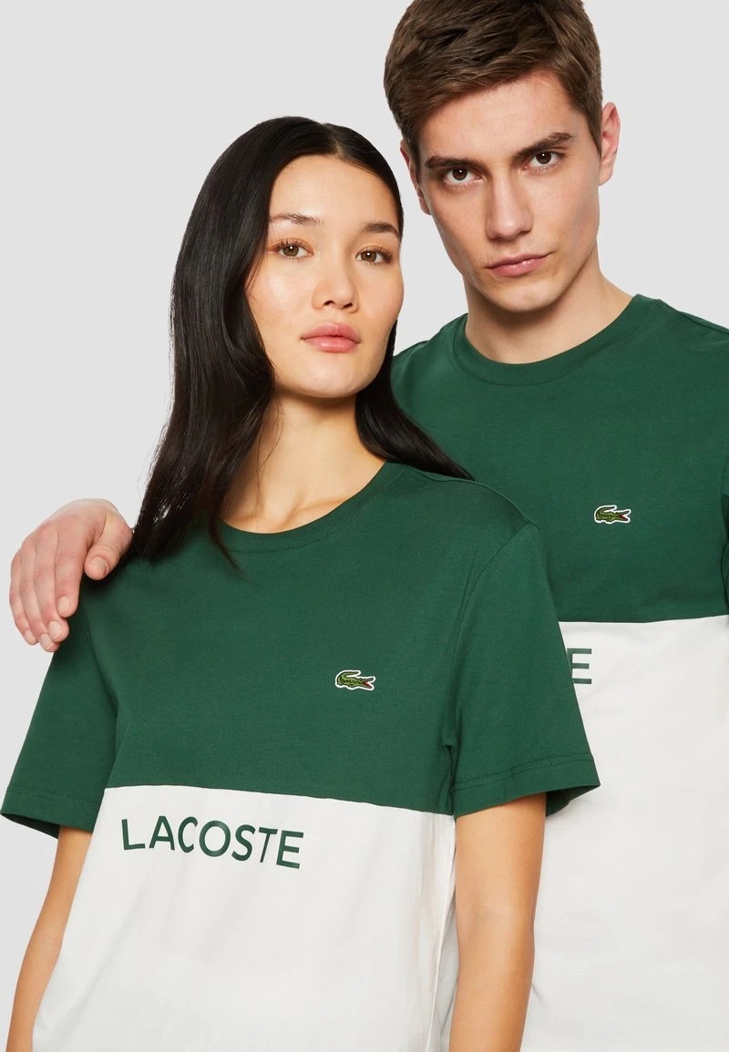 Lacoste T-Shirt Print - Green/flour 6 Lacoste T-Shirt Print - Green/flour – Bild 4