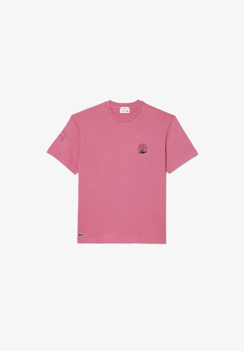 Lacoste T-Shirt Print - Blanc 8 Lacoste T-Shirt Print - Blanc – Bild 6