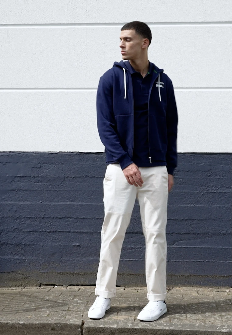 Lacoste GRADUATE - Sneaker Low - White/navy/red 4 Lacoste GRADUATE - Sneaker Low - White/navy/red – Bild 2