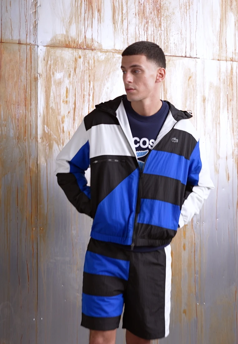 Lacoste Leichte Jacke - Black/marina/flour 4 Lacoste Leichte Jacke - Black/marina/flour – Bild 2