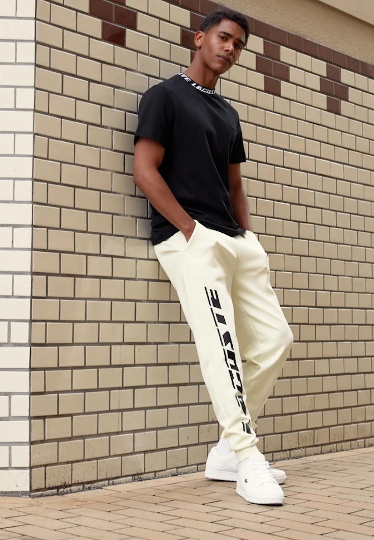 Lacoste T-Shirt Print - Noir 4 Lacoste T-Shirt Print - Noir – Bild 2