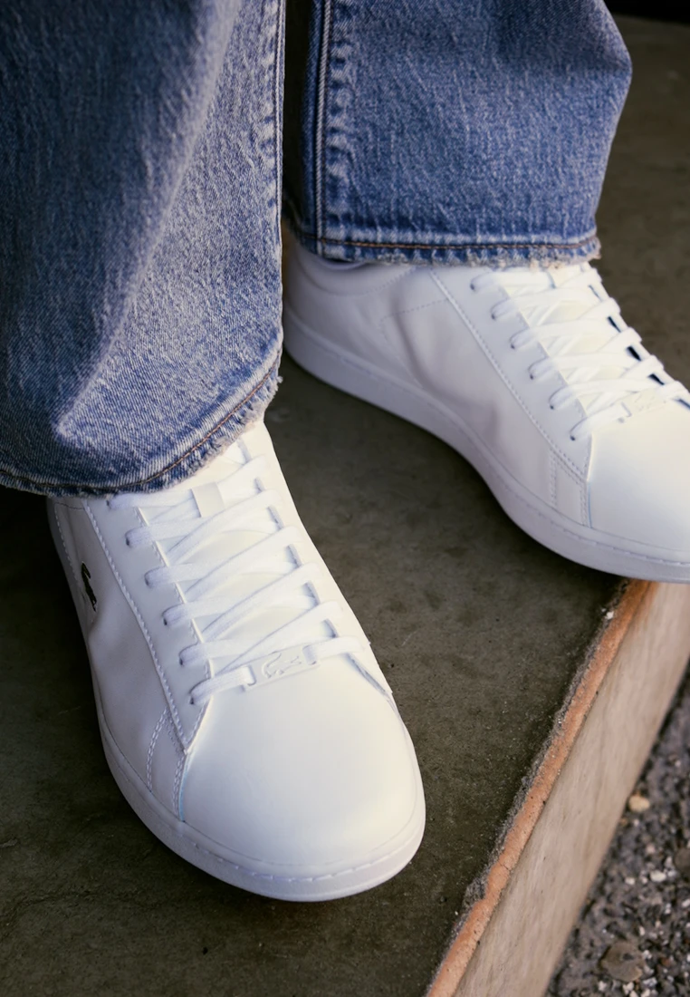 Lacoste CARNABY EVO - Sneaker Low - White/grey 4 Lacoste CARNABY EVO - Sneaker Low - White/grey – Bild 2