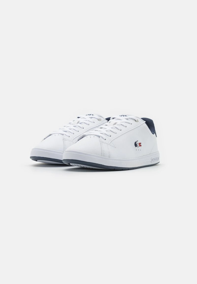 Lacoste GRADUATE PRO - Sneaker Low - White/navy/red 4 Lacoste GRADUATE PRO - Sneaker Low - White/navy/red – Bild 2