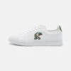 Lacoste CARNABY PIQUEE - Sneaker Low - White/green