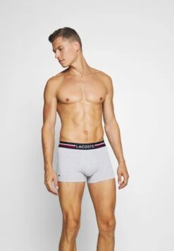 Lacoste 3 PACK - Panties - Marine/argent Chine/rouge 11 Lacoste 3 PACK - Panties - Marine/argent Chine/rouge -Lacoste 1974c3351c404c54908cd5a7b914c185