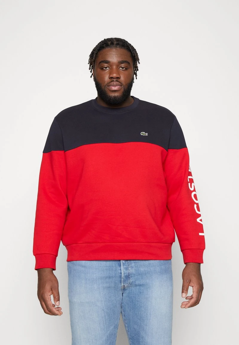 Lacoste Sweatshirt - Abysm/red 3 Lacoste Sweatshirt - Abysm/red