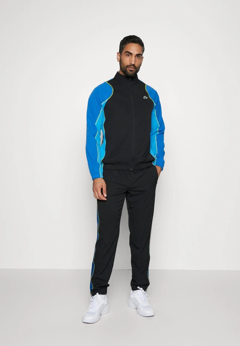 Lacoste Sport TRACKSUIT TOUR - Trainingsanzug - Black/kingdom 3 Lacoste Sport TRACKSUIT TOUR - Trainingsanzug - Black/kingdom