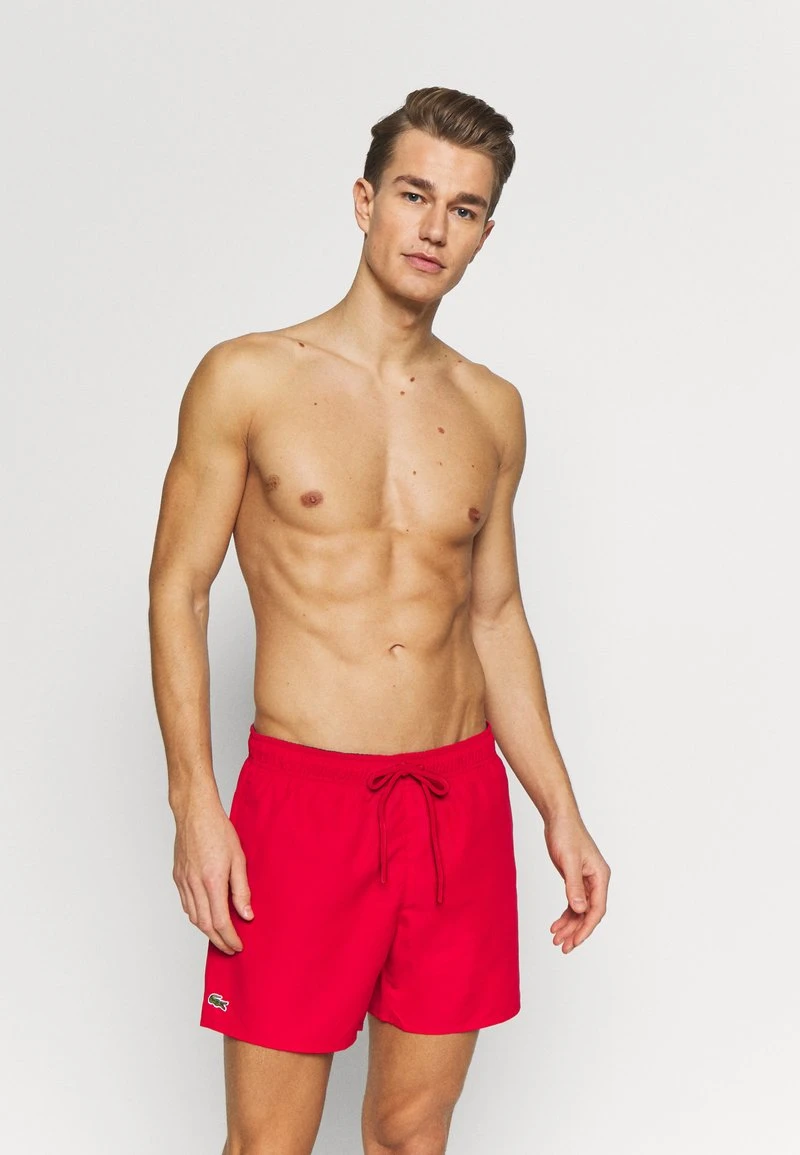 Lacoste Badeshorts - Rouge/marine 4 Lacoste Badeshorts - Rouge/marine – Bild 2
