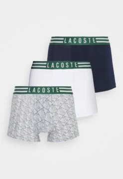 Lacoste 3 PACK - Panties - Silver Chine/white/navy Blue 12 Lacoste 3 PACK - Panties - Silver Chine/white/navy Blue -Lacoste 20ed1af6cf164917b50aa59b57450547