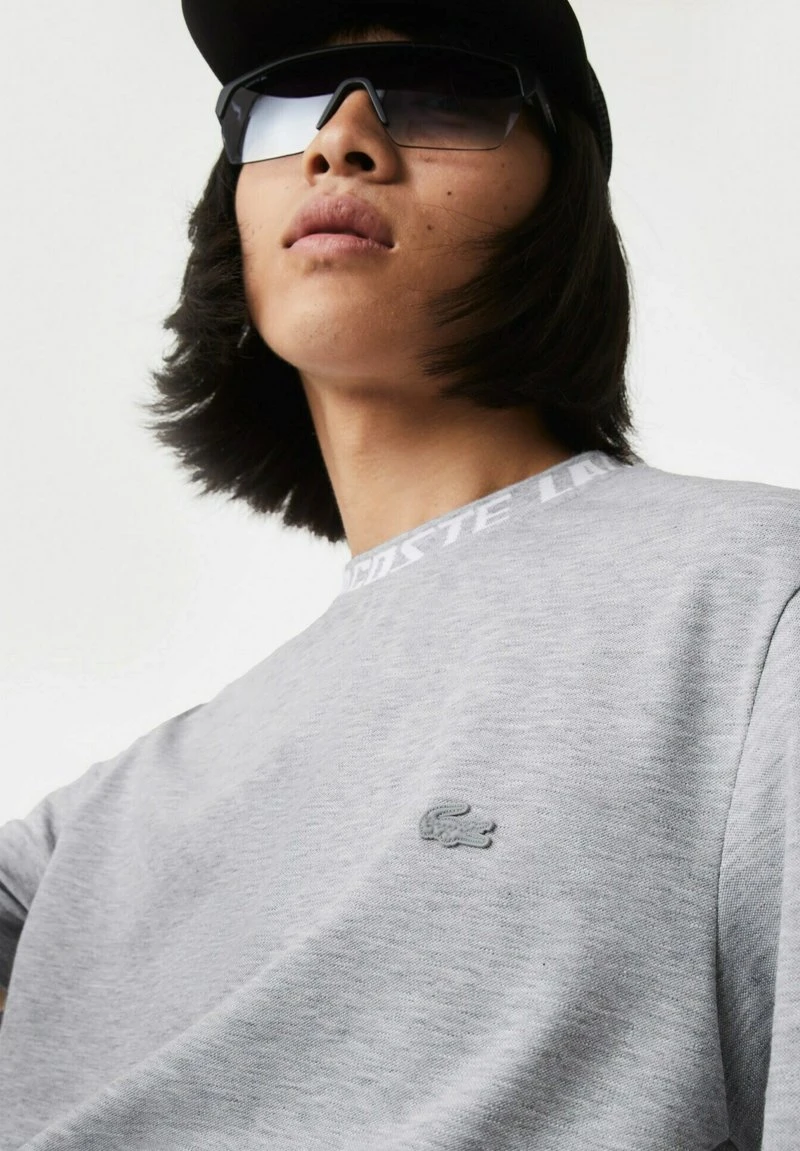Lacoste T-Shirt Print - Gris Chiné 5 Lacoste T-Shirt Print - Gris Chiné – Bild 3