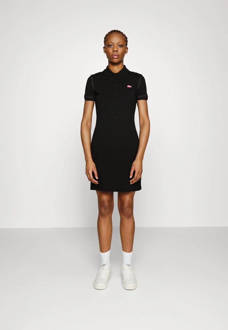 Lacoste POLO MIDI DRESS - Blusenkleid - Black 3 Lacoste POLO MIDI DRESS - Blusenkleid - Black