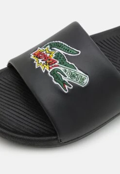Lacoste CROCO SLIDE - Pantolette Flach - Black 13 Lacoste CROCO SLIDE - Pantolette Flach - Black -Lacoste 23c061393c364c6a9129682b6678874d
