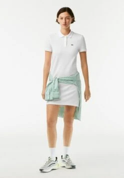 Lacoste Jerseykleid - Blanc 11 Lacoste Jerseykleid - Blanc -Lacoste 2600146f6afa4473a5c16c5433eb4f6a