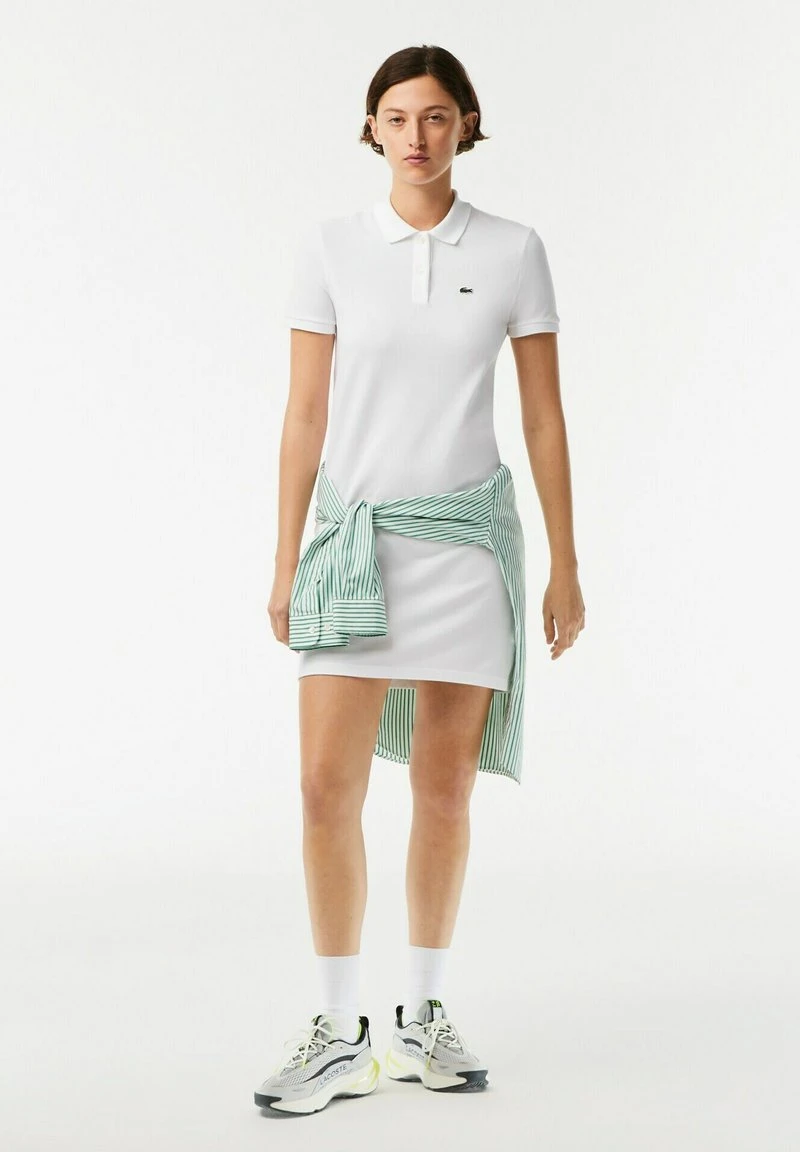 Lacoste Jerseykleid - Blanc 6 Lacoste Jerseykleid - Blanc – Bild 4