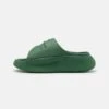 Lacoste CROCO 3.0 - Pantolette Flach - Dark Green/green 1 Lacoste CROCO 3.0 - Pantolette Flach - Dark Green/green -Lacoste 2605774025e54b6485e1ff5b53d595c5