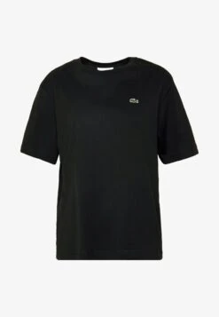 Lacoste T-Shirt Basic - Black -Lacoste 26b56141b60e4221ad9e6a1d72a77c0e