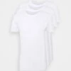 Lacoste 3 PACK - Unterhemd/-shirt - Blanc -Lacoste 29288584f1f44f09a806c780ae492ca1