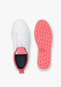 Lacoste PERFORMANCE - Sneaker Low - Blanc Rose -Lacoste 2ad67b7f0d244e87a7b04ef57f450fbc