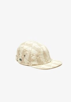 Lacoste Cap - Blanc Beige