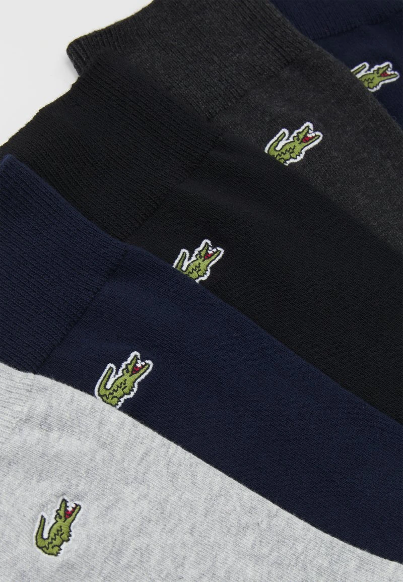 Lacoste 5 PACK - Socken - Navy Blue/silver Chine/black 4 Lacoste 5 PACK - Socken - Navy Blue/silver Chine/black – Bild 2