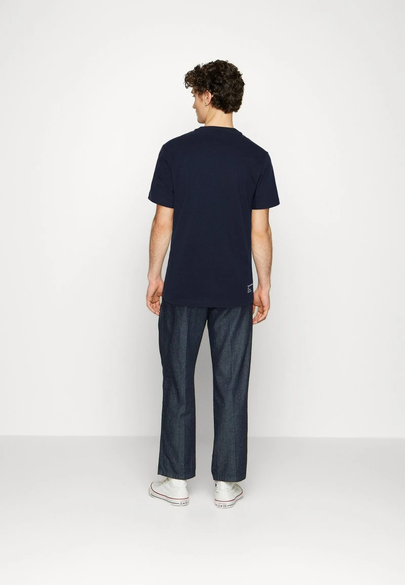 Lacoste T-Shirt Basic - Marine 5 Lacoste T-Shirt Basic - Marine – Bild 3