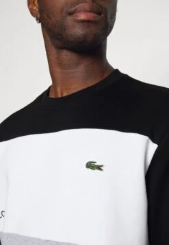 Lacoste Sweatshirt - Noir/blanc-argent Chine -Lacoste 2f543308eed84a6780902063ff13faa0