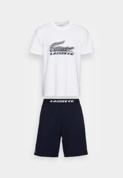 Lacoste Pyjama - White/navy Blue