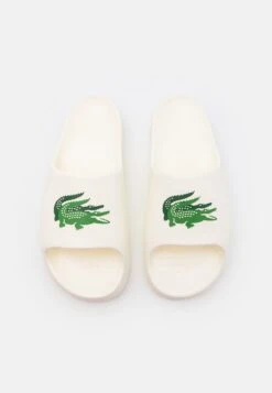 Lacoste CROCO 2.0 - Pantolette Flach - Off White/green 11 Lacoste CROCO 2.0 - Pantolette Flach - Off White/green -Lacoste 31320ebd47e64b84ba1f76b10176f597