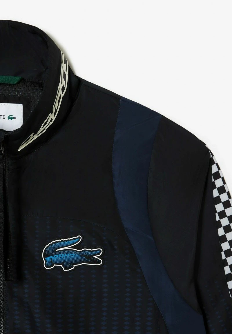 Lacoste Trainingsjacke - Noir Bleu 5 Lacoste Trainingsjacke - Noir Bleu – Bild 3