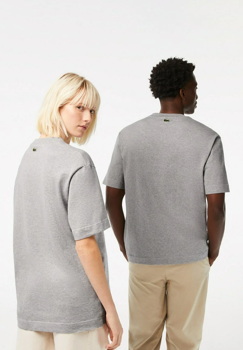Lacoste TEE-HOMME - T-Shirt Basic - Gris Chiné 4 Lacoste TEE-HOMME - T-Shirt Basic - Gris Chiné – Bild 2