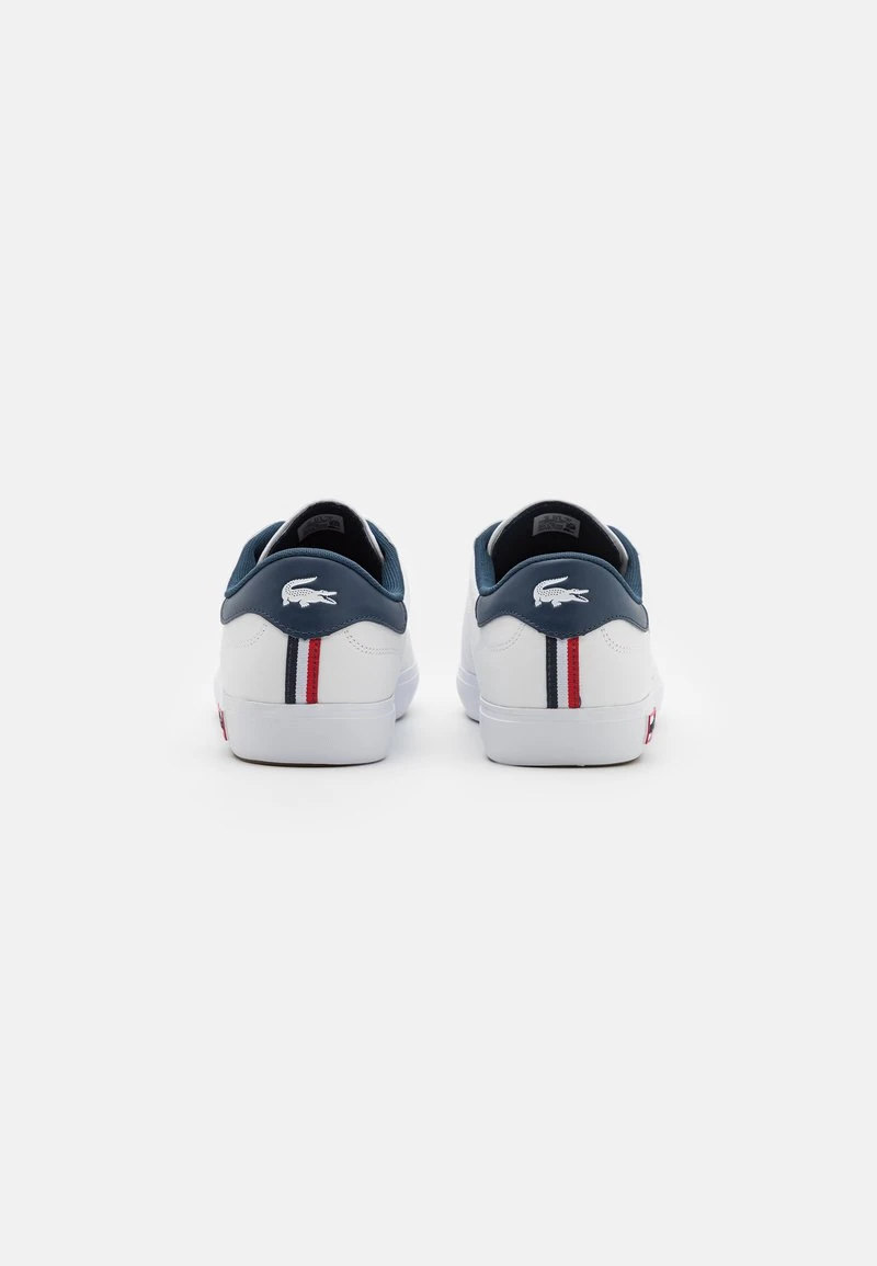 Lacoste POWERCOURT - Sneaker Low - White/navy/red 5 Lacoste POWERCOURT - Sneaker Low - White/navy/red – Bild 3