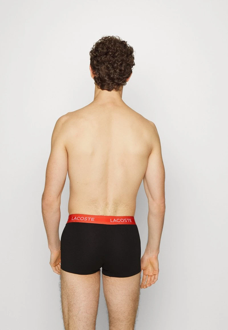 Lacoste 3 PACK - Panties - Black/watermelon 4 Lacoste 3 PACK - Panties - Black/watermelon – Bild 2