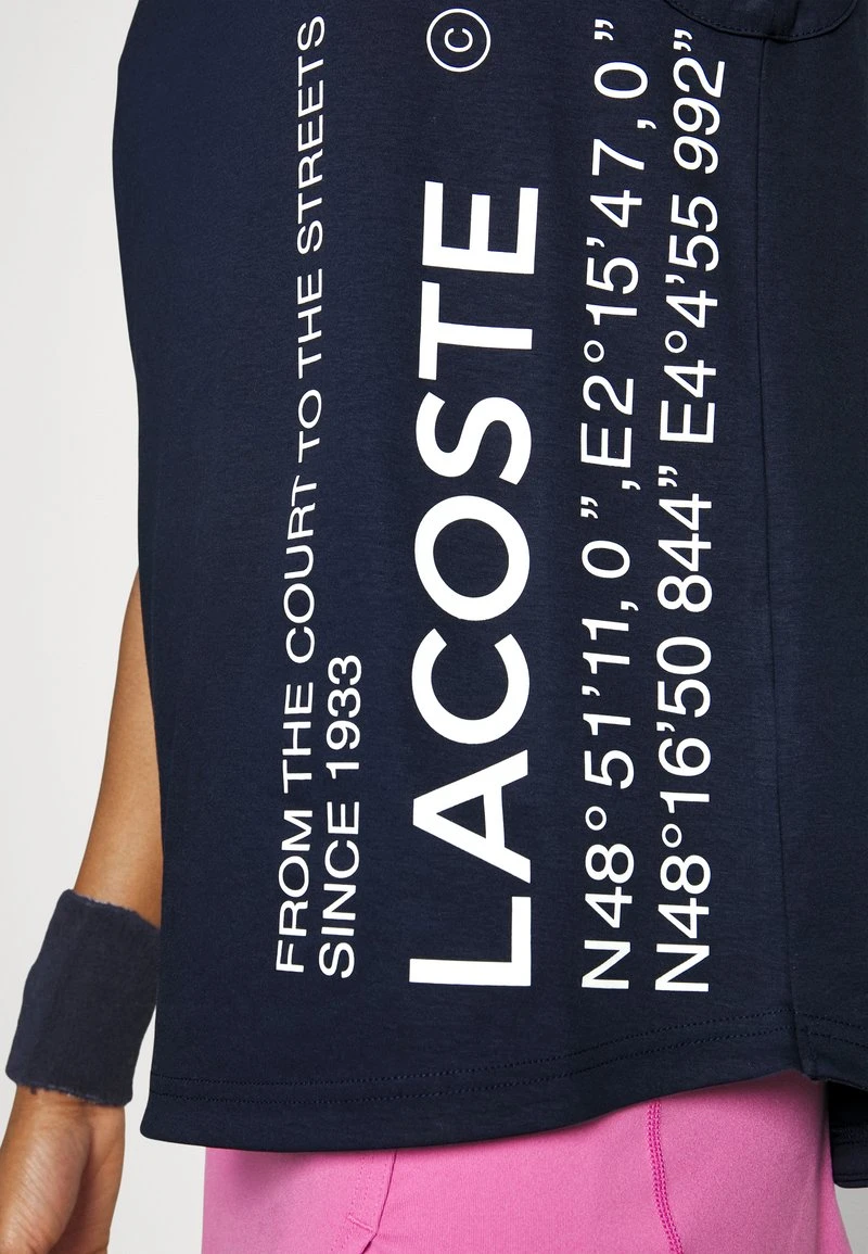 Lacoste Sport TANK ACTIVE - T-Shirt Print - Bleu Marine 7 Lacoste Sport TANK ACTIVE - T-Shirt Print - Bleu Marine – Bild 5