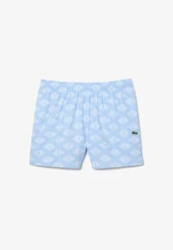 Lacoste Badeshorts - Bleu Blanc