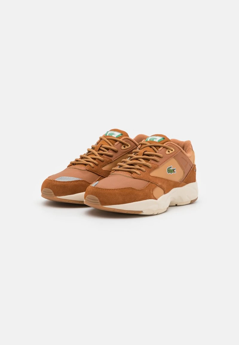 Lacoste STORM - Sneaker Low - Brown/light Tan 4 Lacoste STORM - Sneaker Low - Brown/light Tan – Bild 2