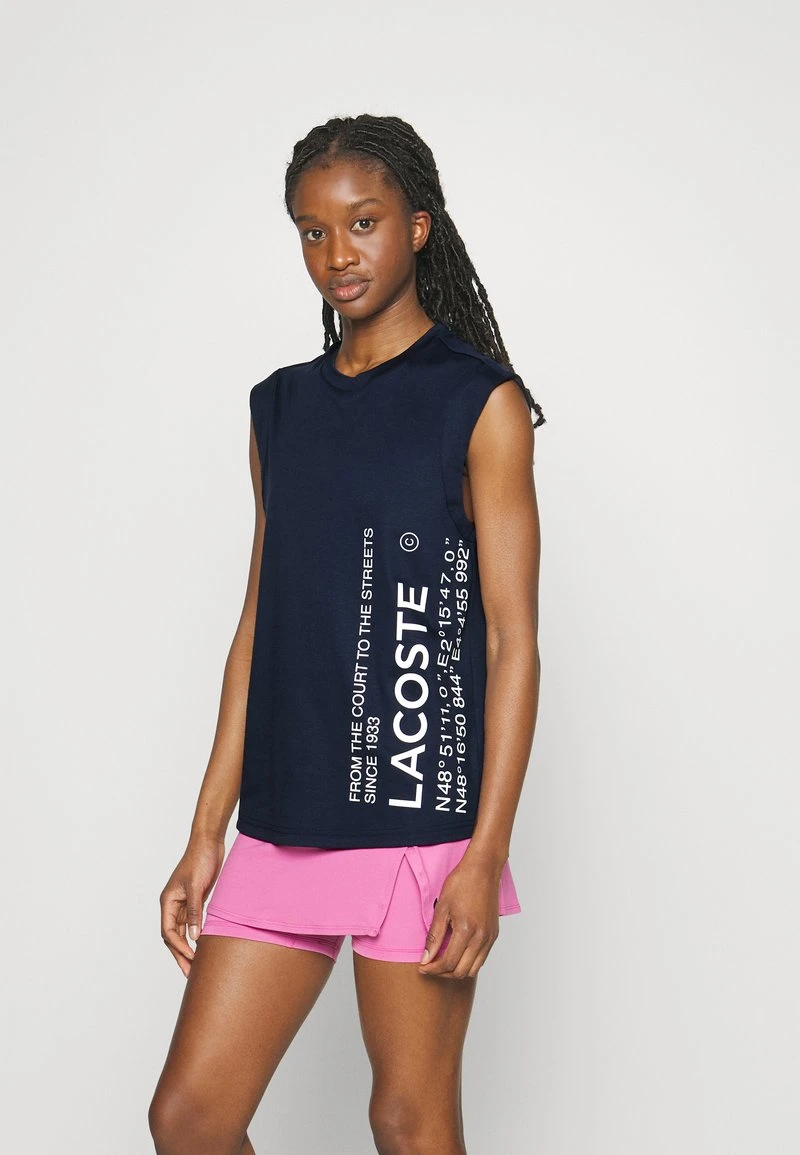 Lacoste Sport TANK ACTIVE - T-Shirt Print - Bleu Marine 3 Lacoste Sport TANK ACTIVE - T-Shirt Print - Bleu Marine