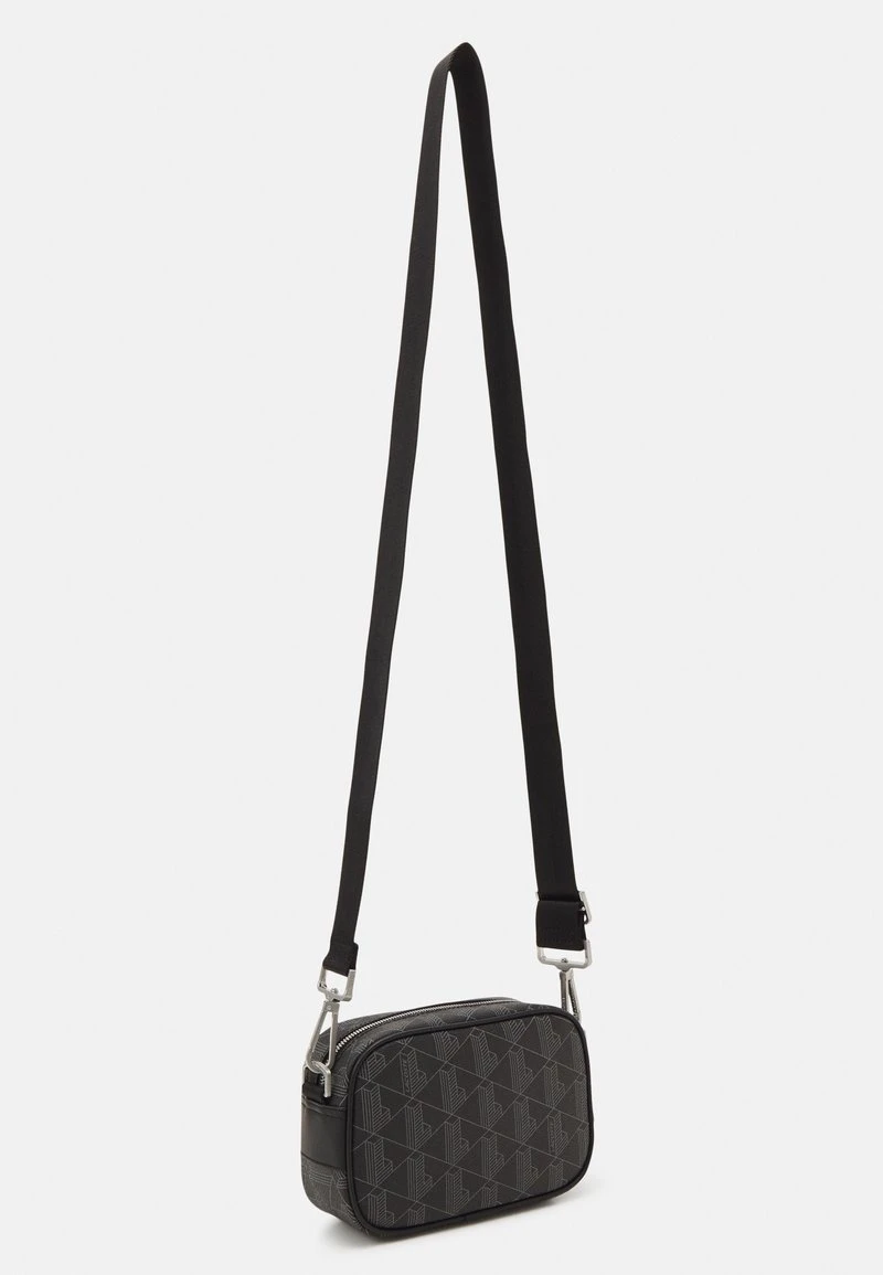 Lacoste THE BLEND UNISEX - Umhängetasche - Noir Gris 4 Lacoste THE BLEND UNISEX - Umhängetasche - Noir Gris – Bild 2